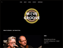 Tablet Screenshot of move-the-groove.de